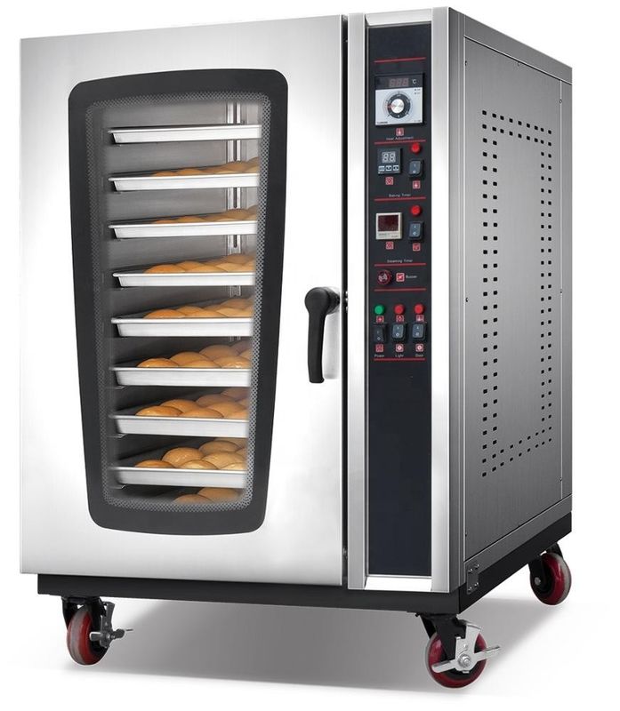 8 plateaux four à convection à gaz pour boulanger du pain plateau de cuisson Dimension 400 * 600 mm Facile à utiliser