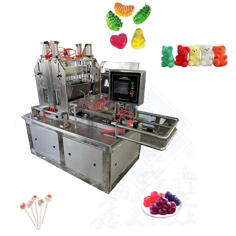 Machine de fabrication de bonbons à la gelée en acier inoxydable avec fonctionnalité multifonctionnelle avancée
