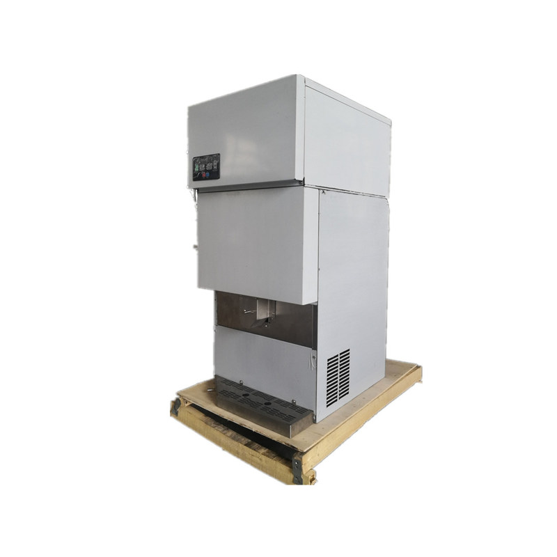 Dispensateur de glaçons de 45 kg/jour avec glacière automatique et glace lunaire de Chin