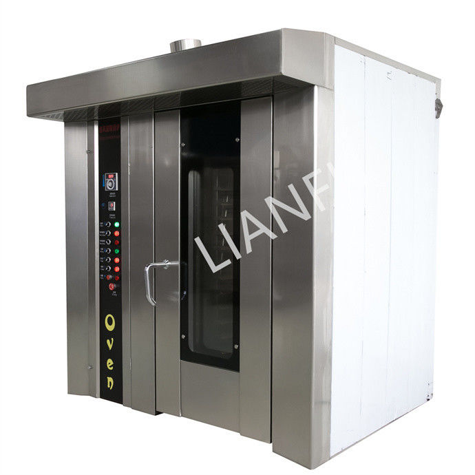 32 plateau Pâtisserie commerciale Four rotatif/machine à gaz diesel électrique pour four de boulangerie