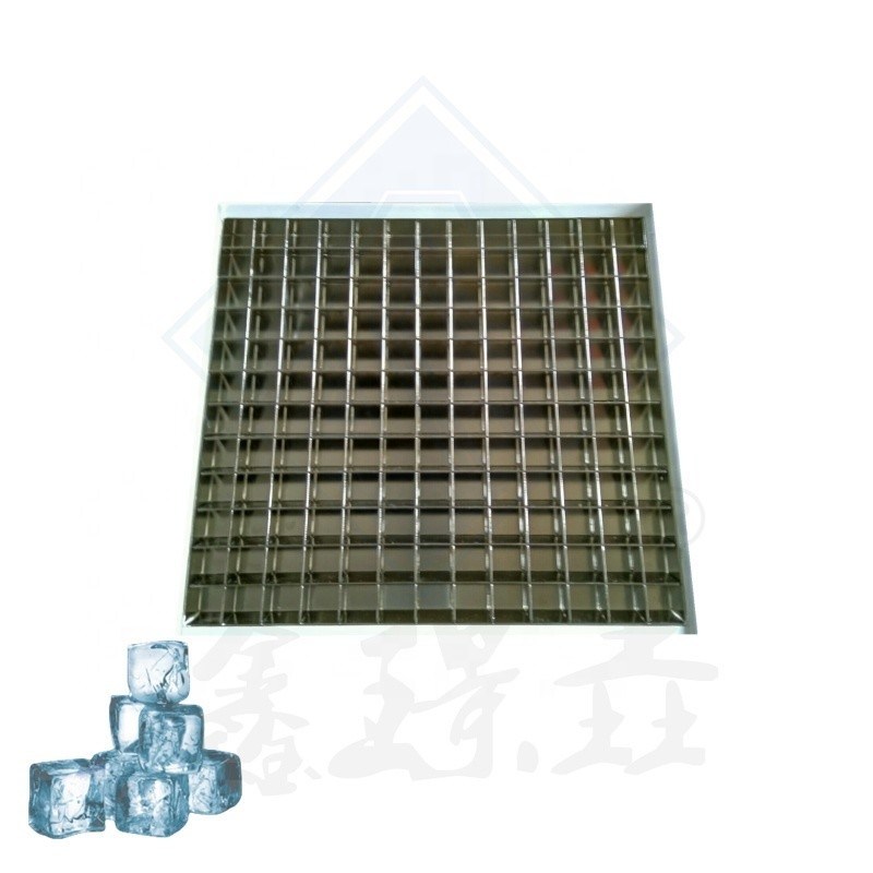 Machine de fabrication de glaçons commerciaux avec une capacité de stockage de 200 kg et moule d'évaporateur