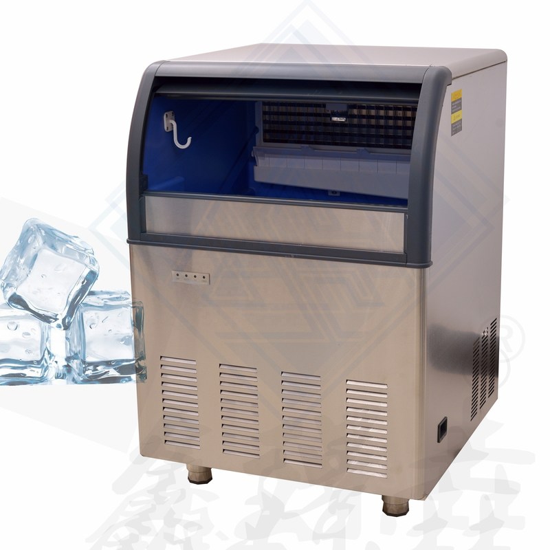 Machine automatique de fabrication de blocs de glace Fabricant de cubes industriels de 1000 kg avec compresseur Maneurop