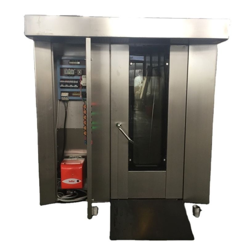 Ligne de production de boulangerie à base d'eau Fourneau électrique à pizza avec chauffage par convection automatique