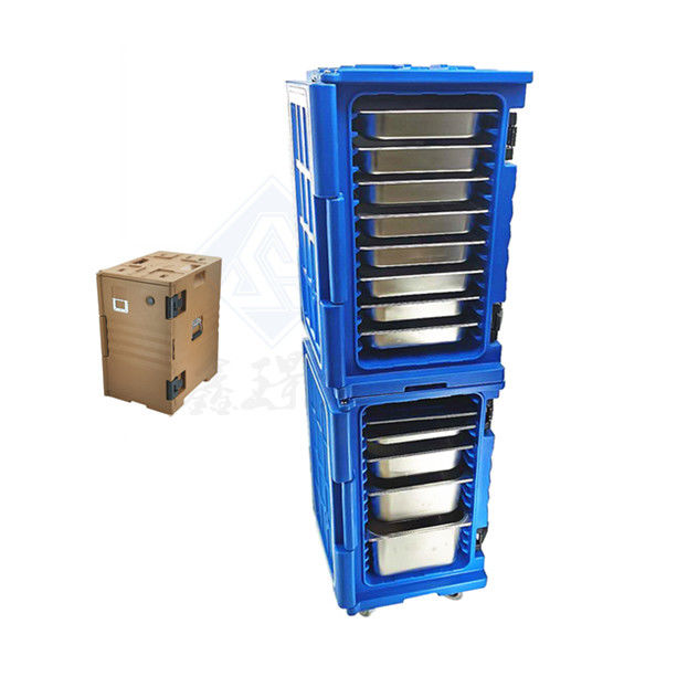 Boîte isolée de transport alimentaire avec 120L de volume et de couleur personnalisée