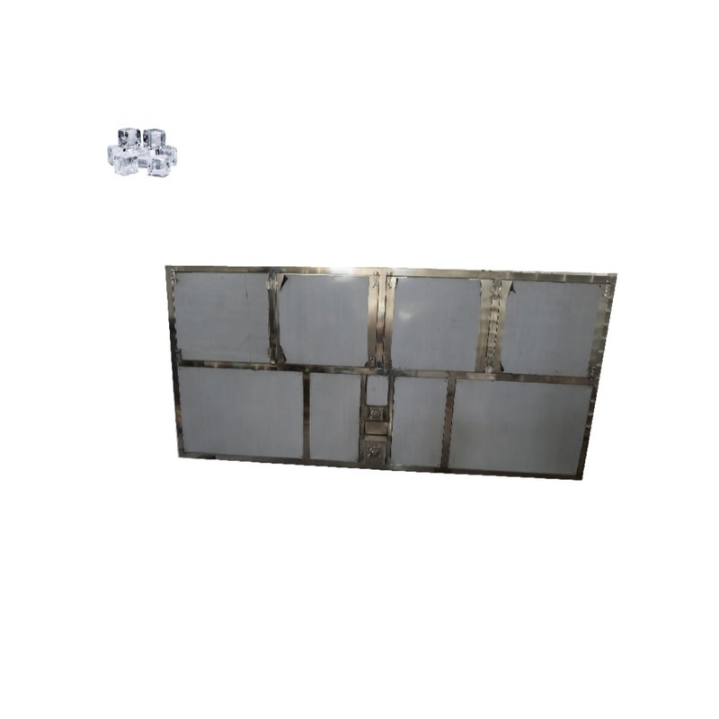 Fabricant de glace à cube industriel à refroidissement par eau avec fonctionnalité de fabrication automatique de glace