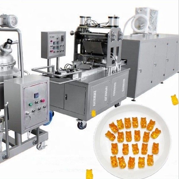 Machine de fabrication de déposants de confiserie à gelée à haute productivité pour le marché de détail