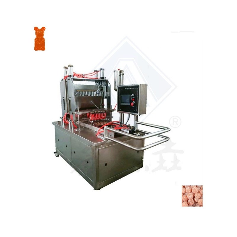 Machine à bonbons à la gomme de myrtille à haute productivité pour la production de bonbons mous variés