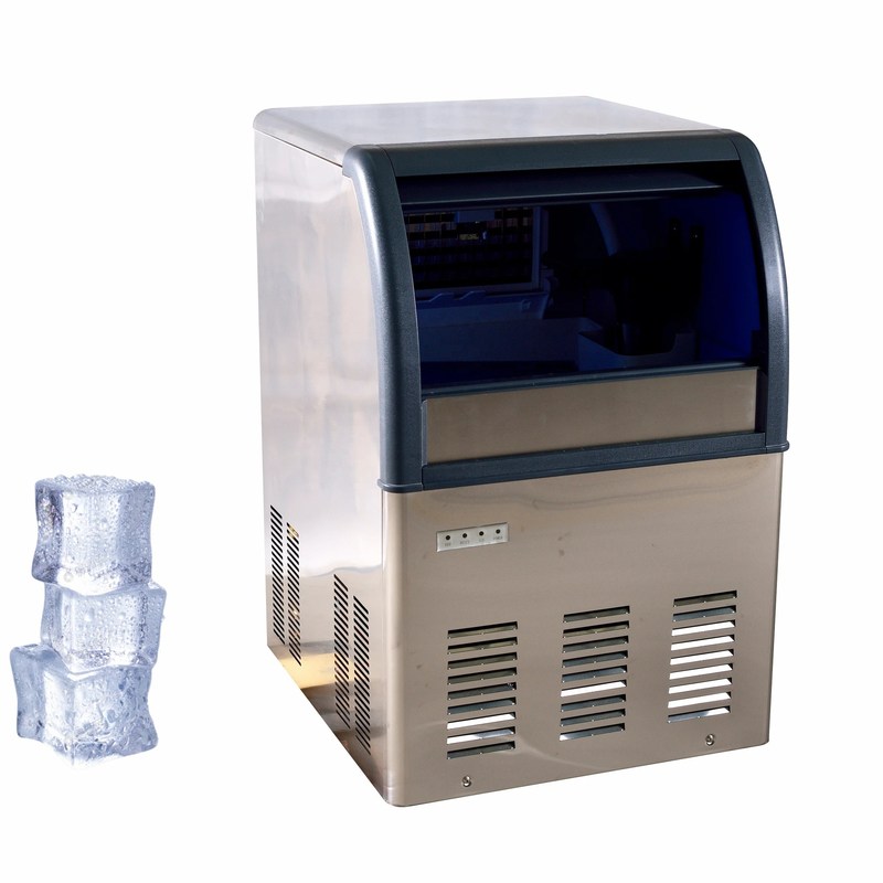 Machine à faire des glaçons commerciaux 5000 kg refroidissement automatique par air Sanyo compresseur