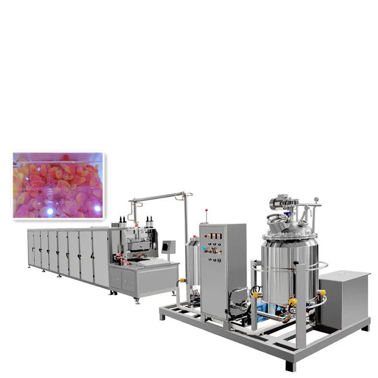 Machine automatique de fabrication de bonbons à 150 kg/h pour l'ours en gelée
