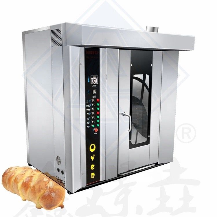 Cuisinière rotative électrique à 380 v pour la fabrication de poulet 32 plateaux