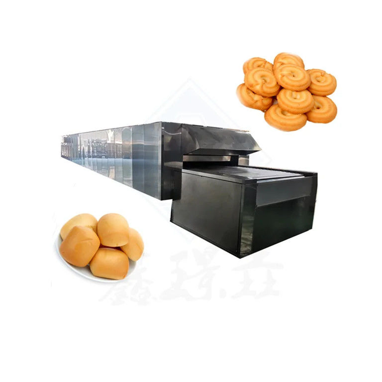 Cinture de convoyeur en acier inoxydable Tunnel four pour boulangerie Pita pain dans les magasins de boissons alimentaires