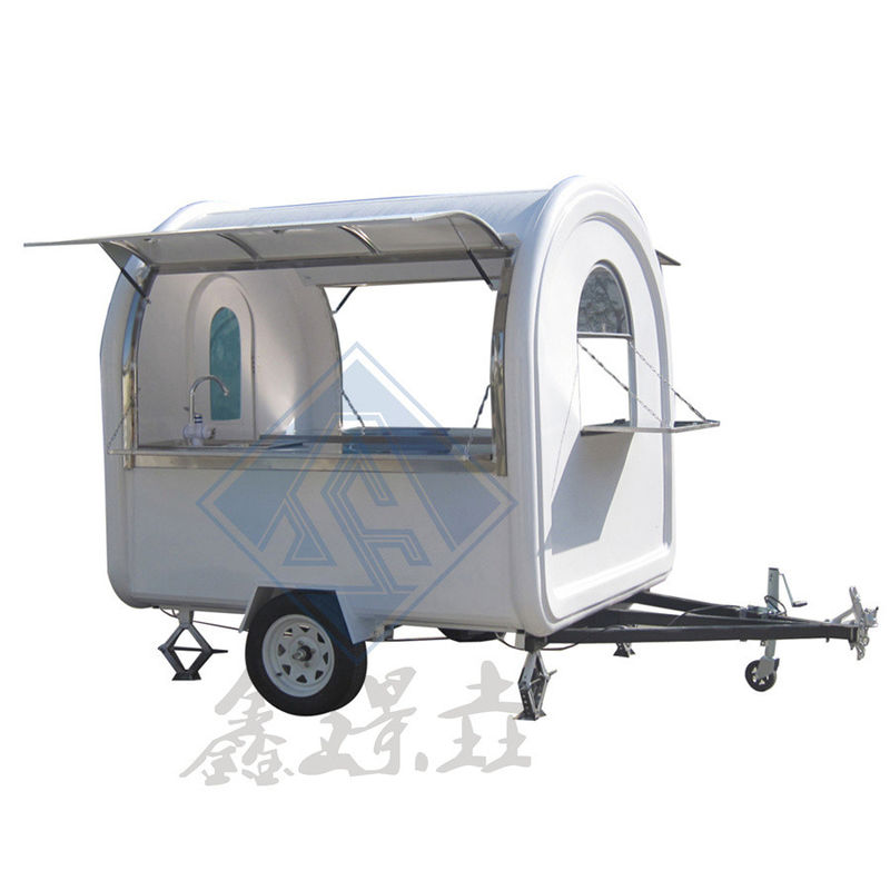8.5ft Dining Car Food Trailer pour l'Europe Vendeurs Transformateur Camion mobile Chariot de nourriture Hotdog