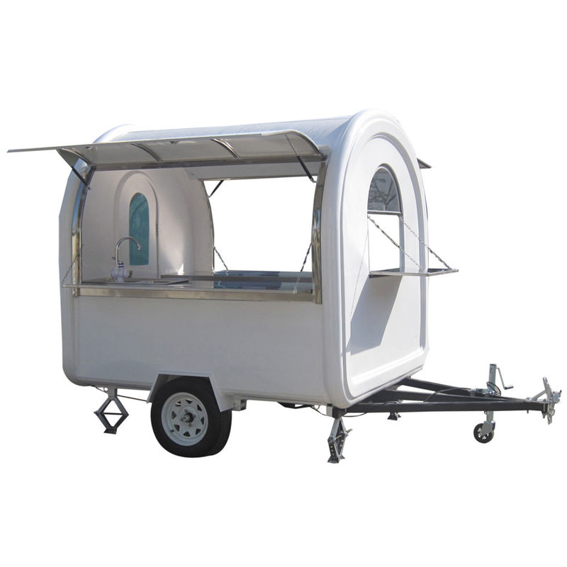 850 kg Voiture de caravane à hot-dogs panier de crème glacée food kiosk/ food vending truck L280cm*W200cm*H210cm