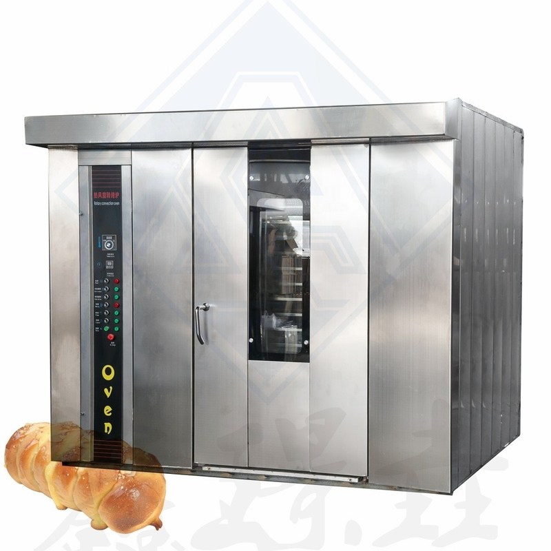 Automatisation cuisson rotative source d'alimentation électrique four commercial pour équipement de boulangerie