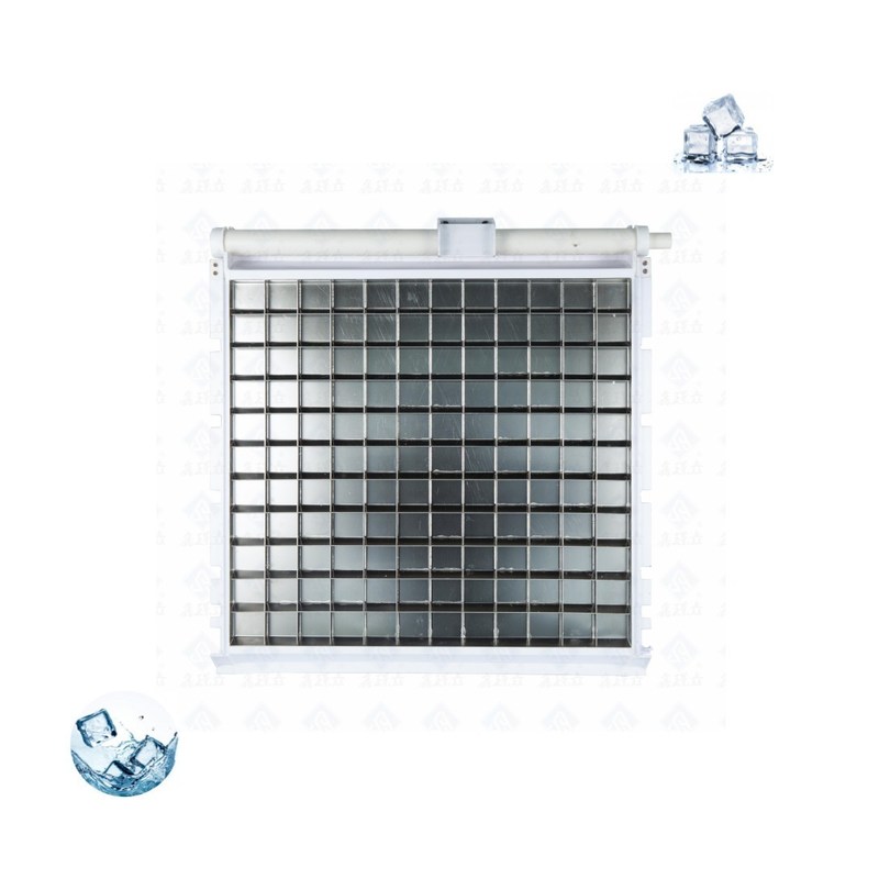 Pièces de réfrigération 100 kg 300 kg Evaporateur de glace pour machine à glace à cube semi-automatique