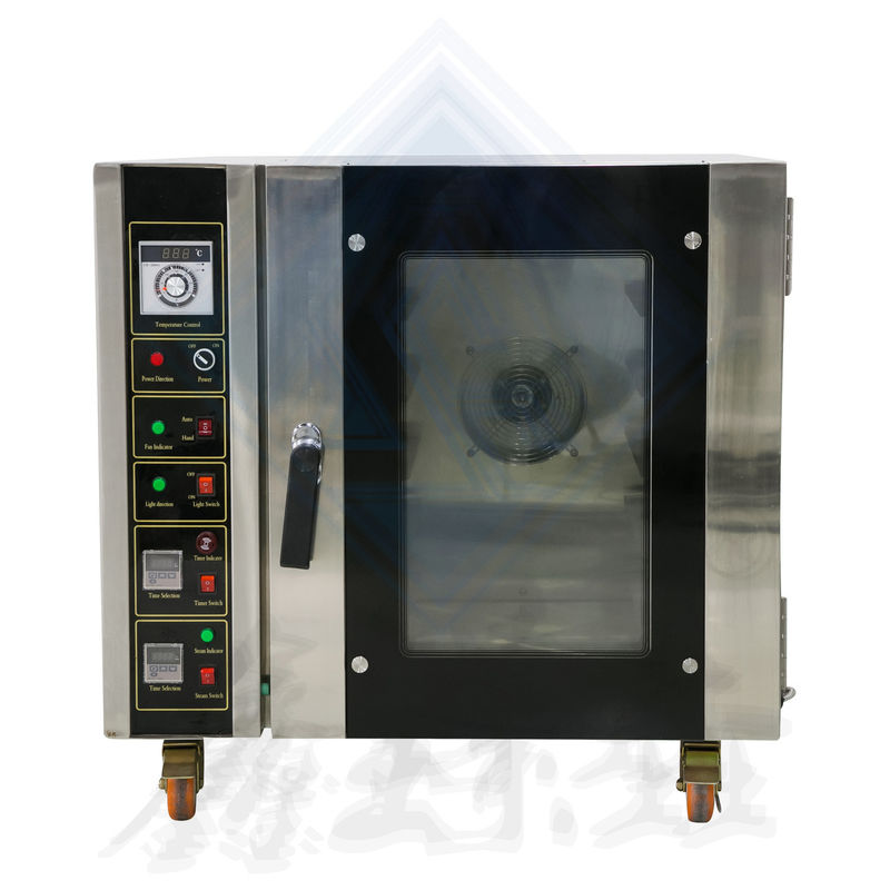 Cuisinier à gaz de petite taille pour la cuisson électrique commerciale de 5 plateaux Pain 905x1280x955mm