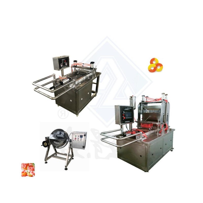 Machine de dépôt de bonbons à l'ours de pectine de 500 kg pour la production à grande échelle de bonbons gommés