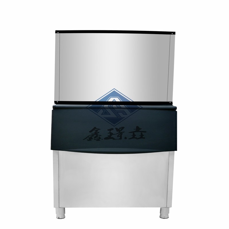 500P 227kg/jour Fabricant de glaçons pour les fermes Commercial refroidissement Voie refroidissement par eau automatique