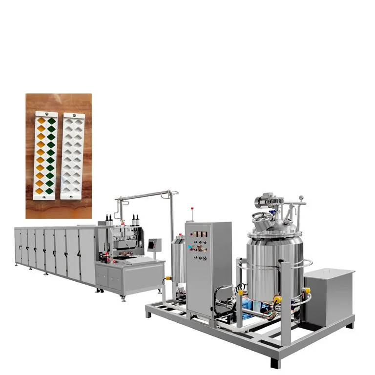 Machine de fabrication de bonbons à haute production pour les champs d'application de bonbons