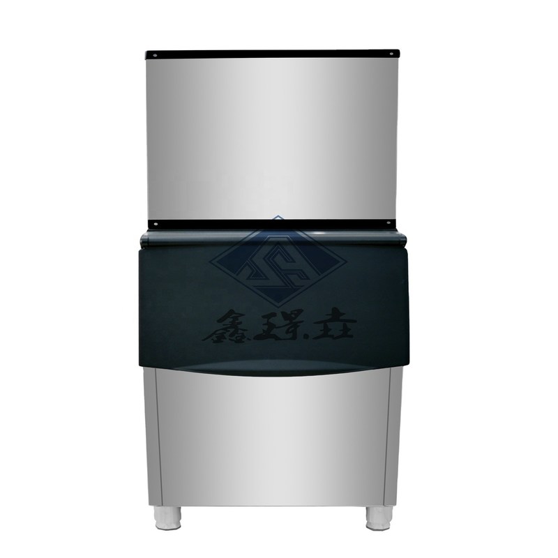 350P 159kg/jour Machine industrielle automatique pour faire des glaçons avec refroidissement à l'eau