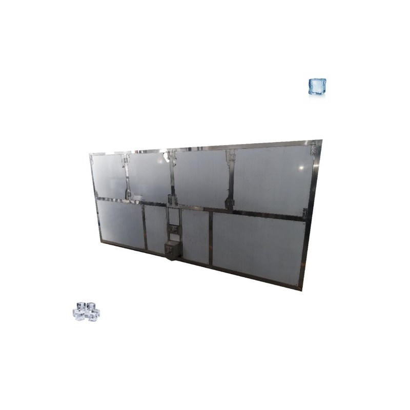 Capacité de stockage de glace de 1000 kg Commercial 5 tonnes 10 tonnes Cube machine à glace Bloc de glace Fabricant de glace Cube machines à glace