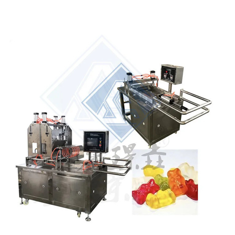 Machine à former 50 kg par heure Lollipop Toffee Gummy Bear Nice Candy Making Machine
