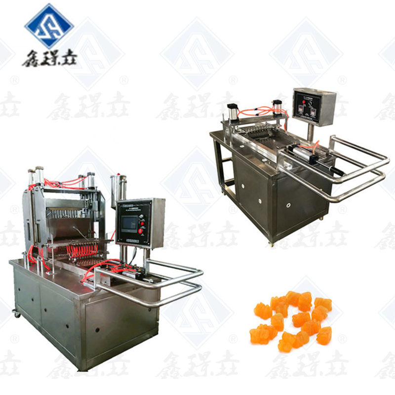Machine de fabrication de bonbons en gélatine de grande capacité pour les travaux de construction