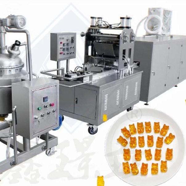 Machine à sucettes à la production élevée de 150 kg/h, adaptée à la production de sucettes