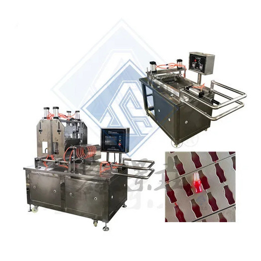 Machine de fabrication de gelée de bonbons en caoutchouc de 500 kg pour une production élevée dans la fabrication automatique de bonbons