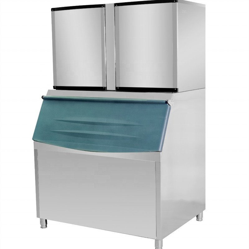 2000 Cube Capacité en acier inoxydable 304 Cube de glace Blister Packaging Machine pour le café