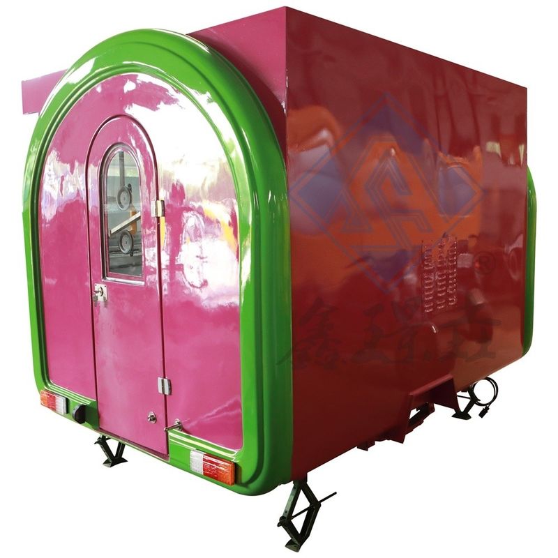 Petite voiture mobile de restauration pour la vente en plein air dans les rues