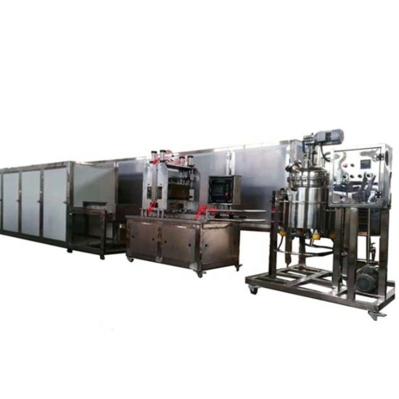 220V Fruit Candy Machine de fabrication pour les bonbons à la gelée dure 3500*900*1620mm ligne de production