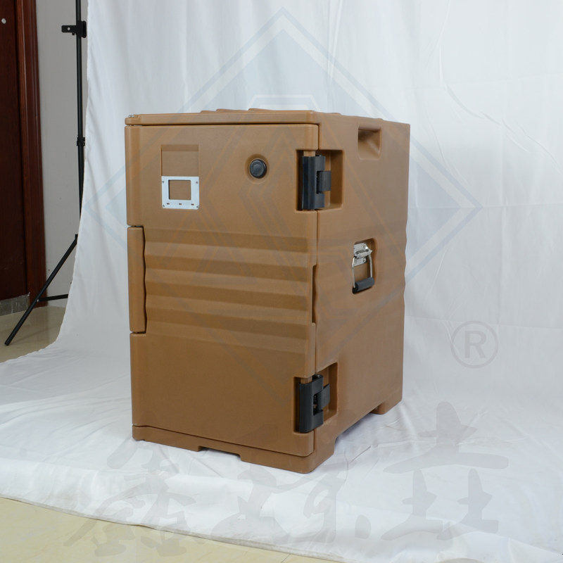 Boîte de livraison de poisson isolée avec taille personnalisée et fonction de chauffage de la nourriture chauffante