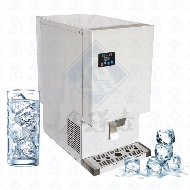 Produire 22*22*22mm glace cube avec notre machine de fabrication de glace commerciale 430x520x800 Taille