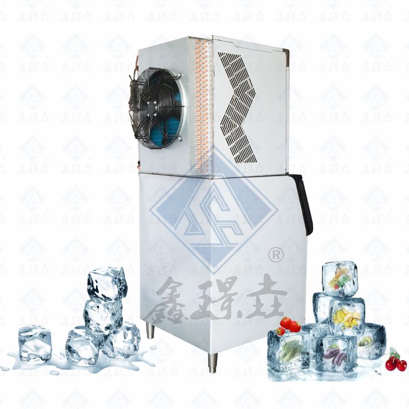 Fabricant de cubes de glace industriels Fonction Machine automatique de fabrication de tubes de glace Taille 430x520x800