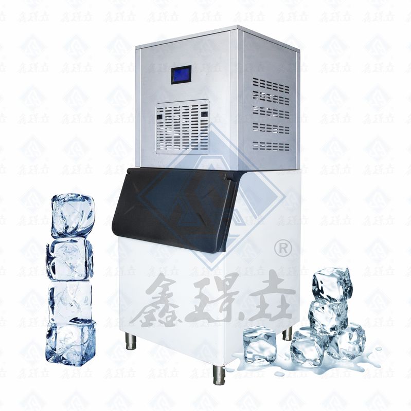 Fabricant de glace en acier inoxydable à compression Sanyo pour la production rapide de glace